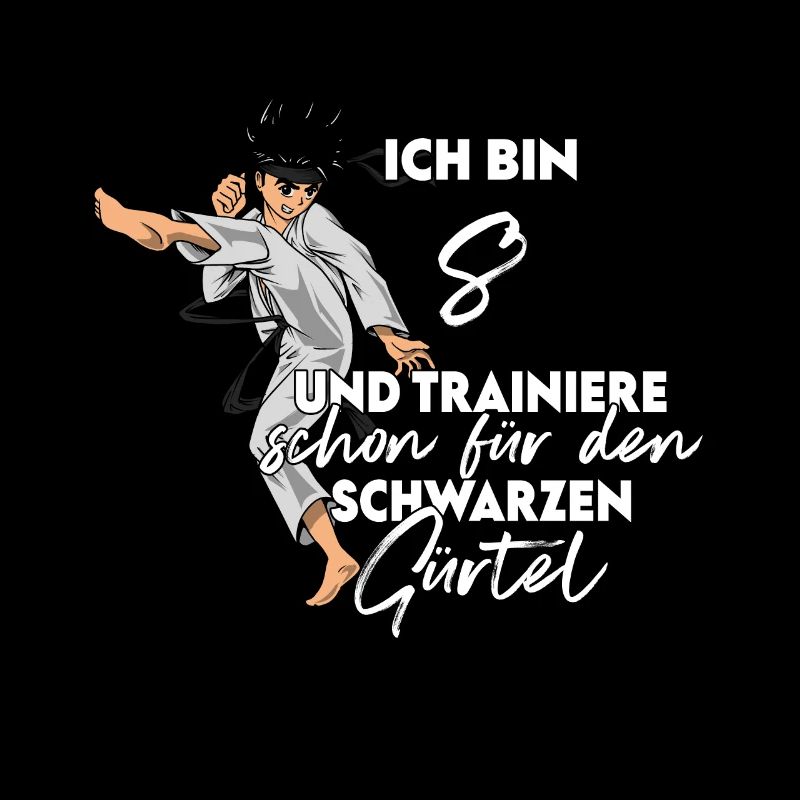 Ich bin 8 - Jungen Karate