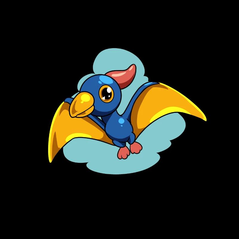 Cartoon Pteranodon