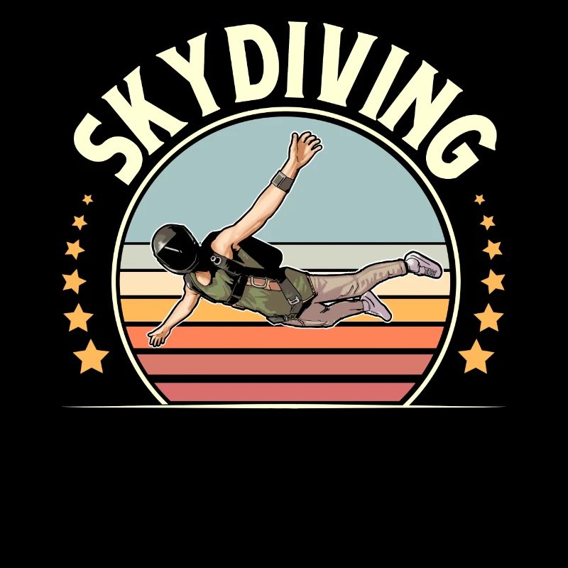 Skydiving Parachuting Parachute