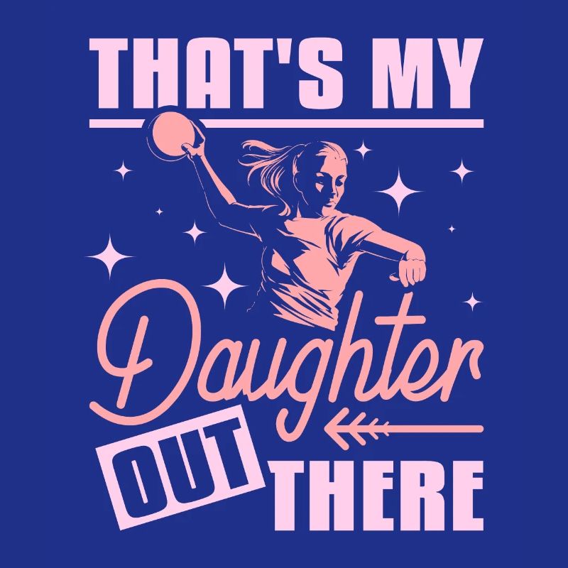 C’est mon doughter là-bas handball