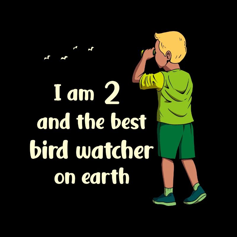 J’ai 2 ans - Observation des oiseaux garçon