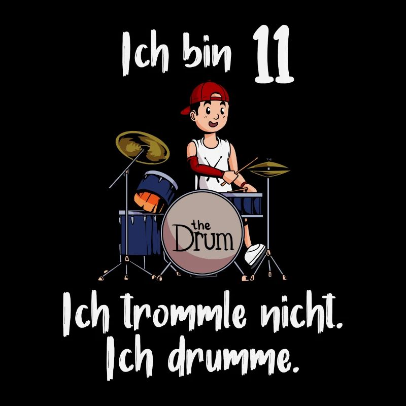 Ich bin 11 - Jungen Schlagzeuger