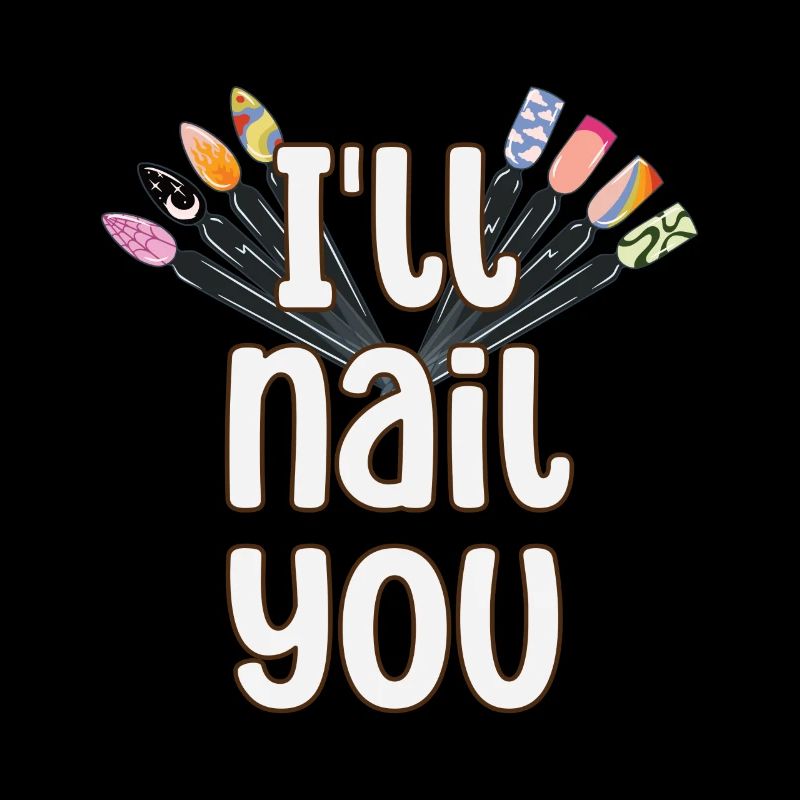 Ich Werde Dich Nageln Lustiger Nageldesigner