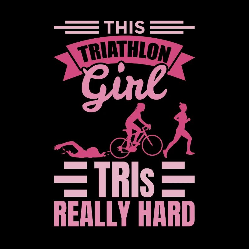 Triathletenmädchen