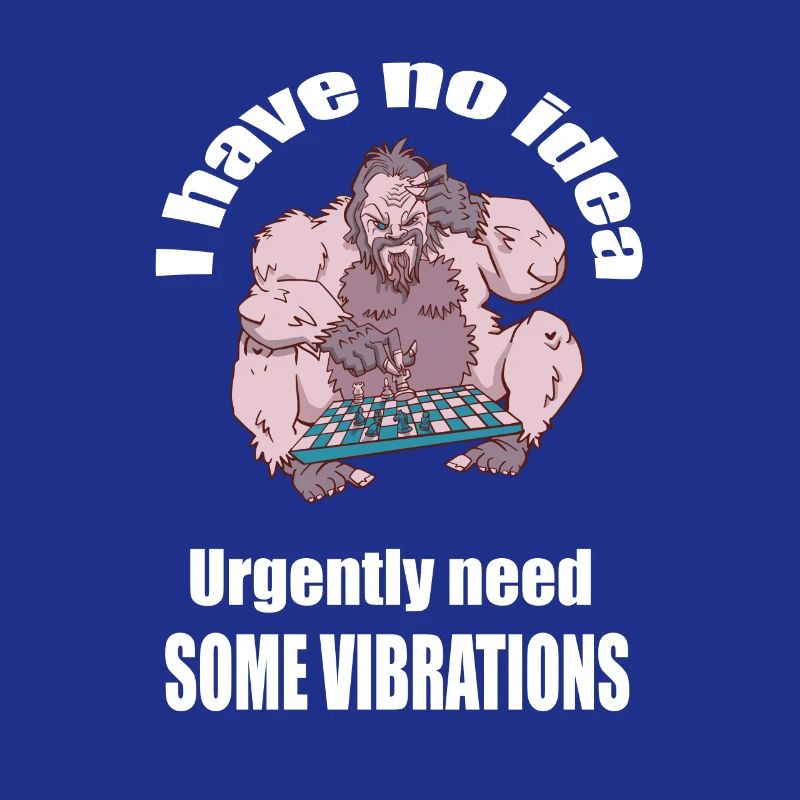 No idea chess vibrations from chess computer