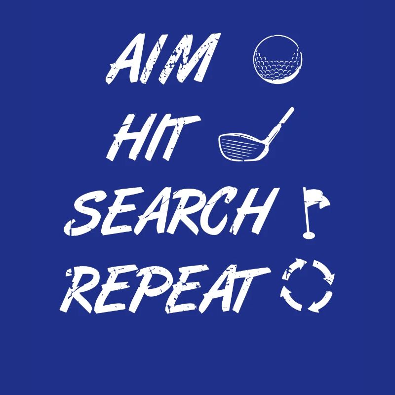 Aim Beat Search Repeat Golf