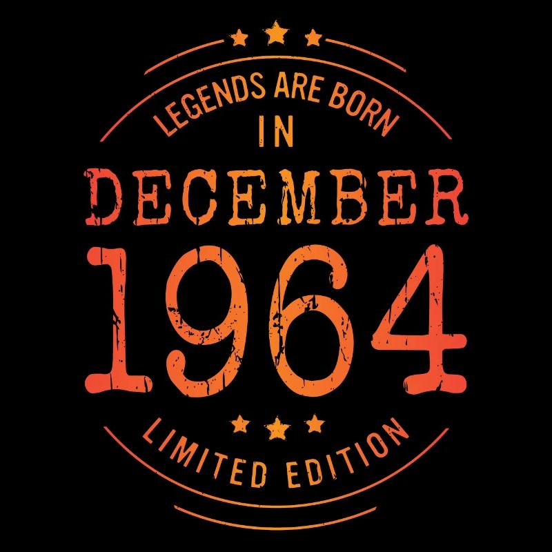 Anniversaire Décembre 1964 Edition Limitée Millésime