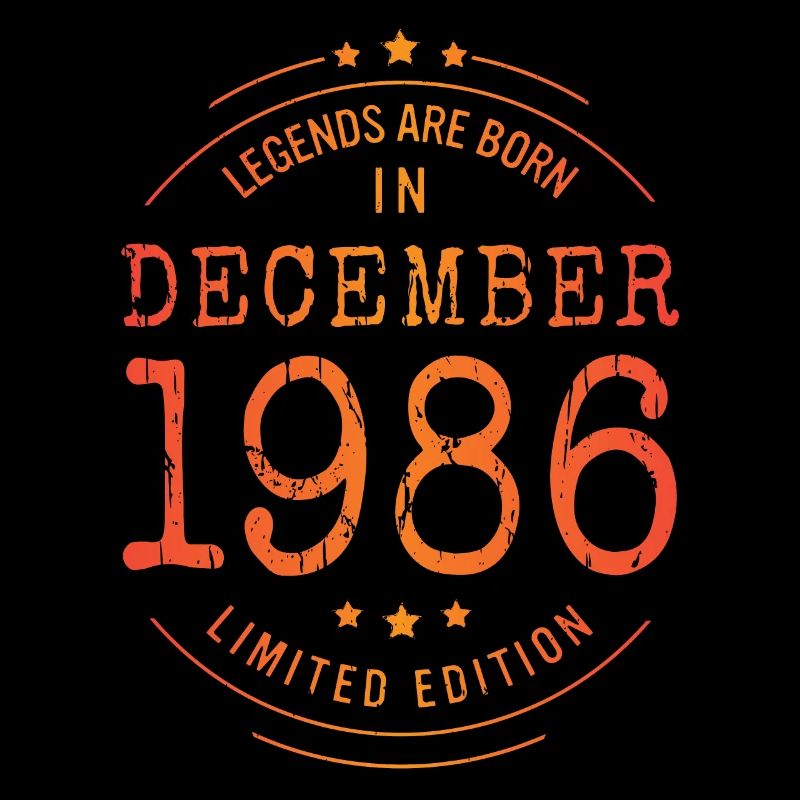 Anniversaire Décembre 1986 Edition Limitée Millésime