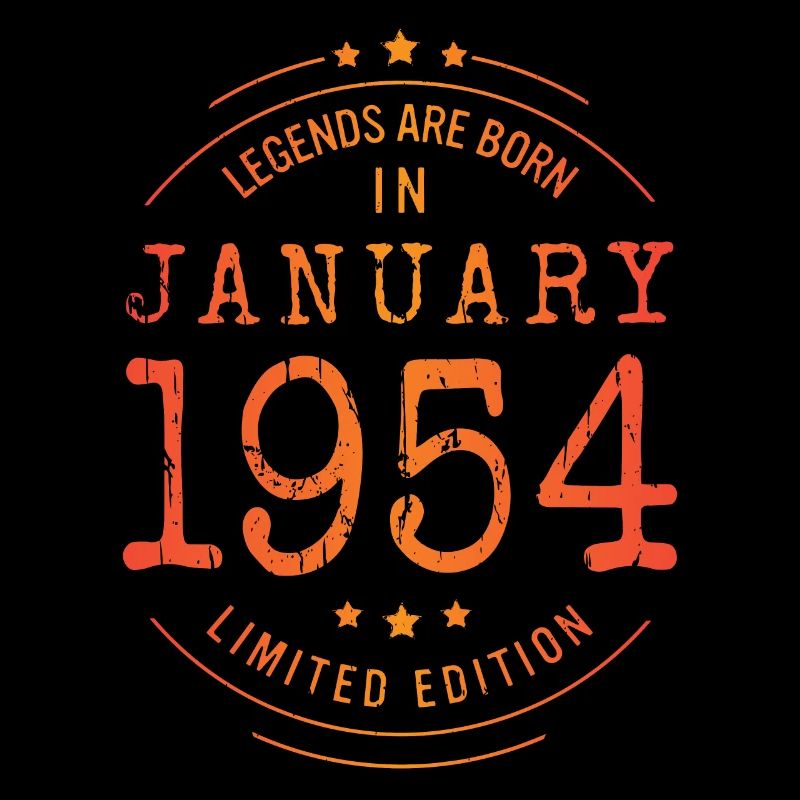 Anniversaire Janvier 1954 Edition Limitée Millésime