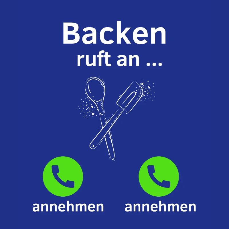 Backen ruft an - annehmen oder annehmen?