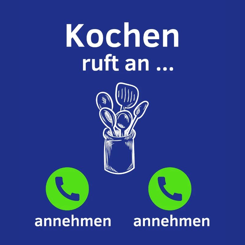 Kochen ruft an - annehmen oder annehmen?