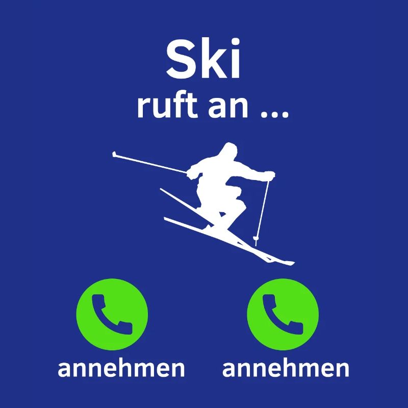 Ski ruft an - annehmen oder annehmen?