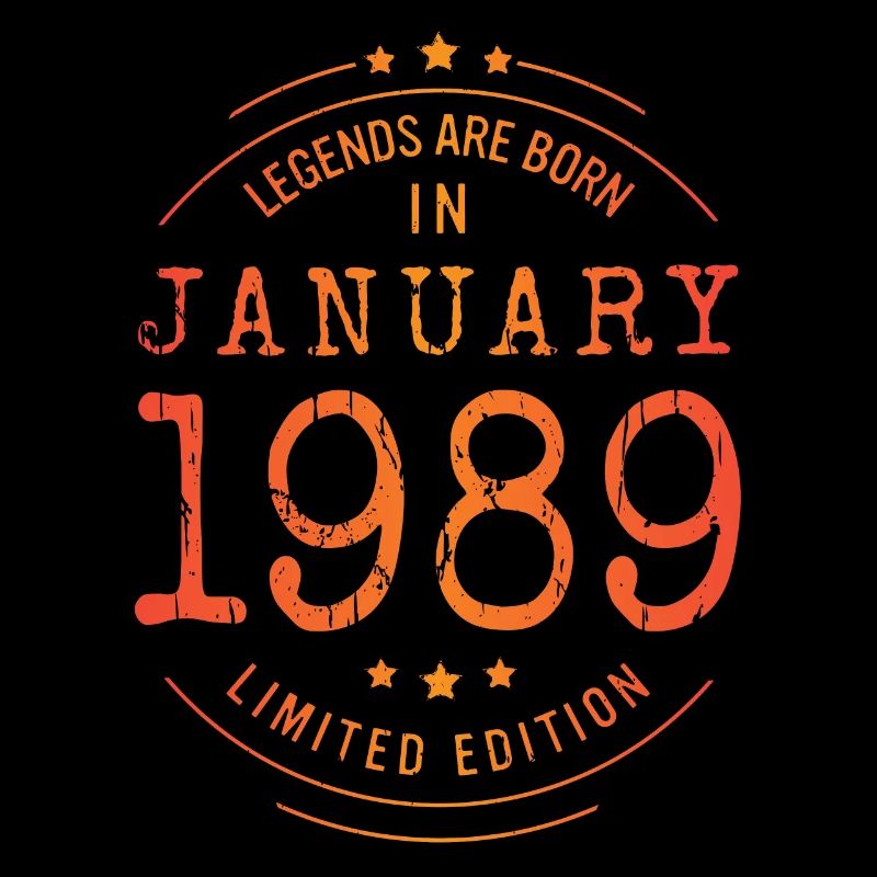 Anniversaire Janvier 1989 Edition Limitée Millésime