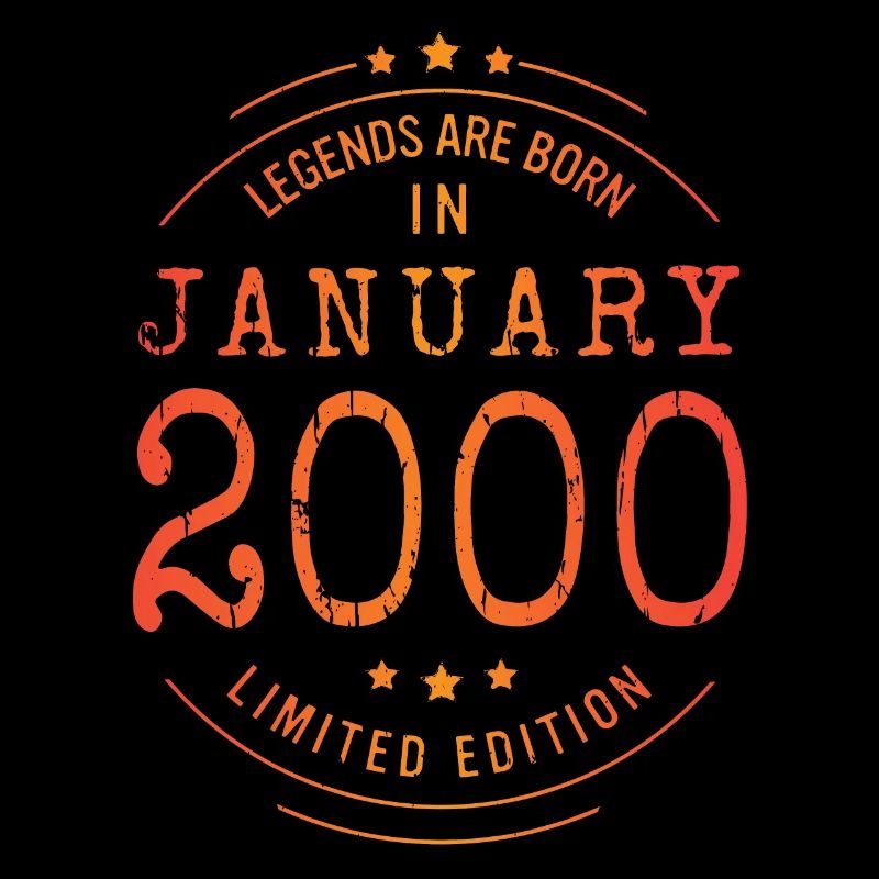 Anniversaire Janvier 2000 Edition Limitée Millésime