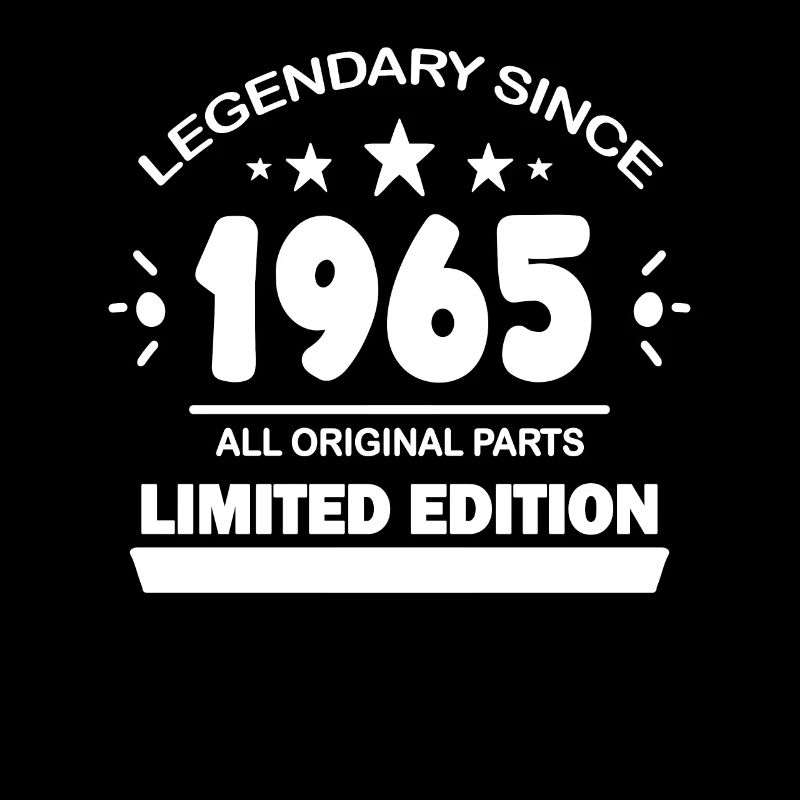 1965 - Né 1965 - Année de construction 1965