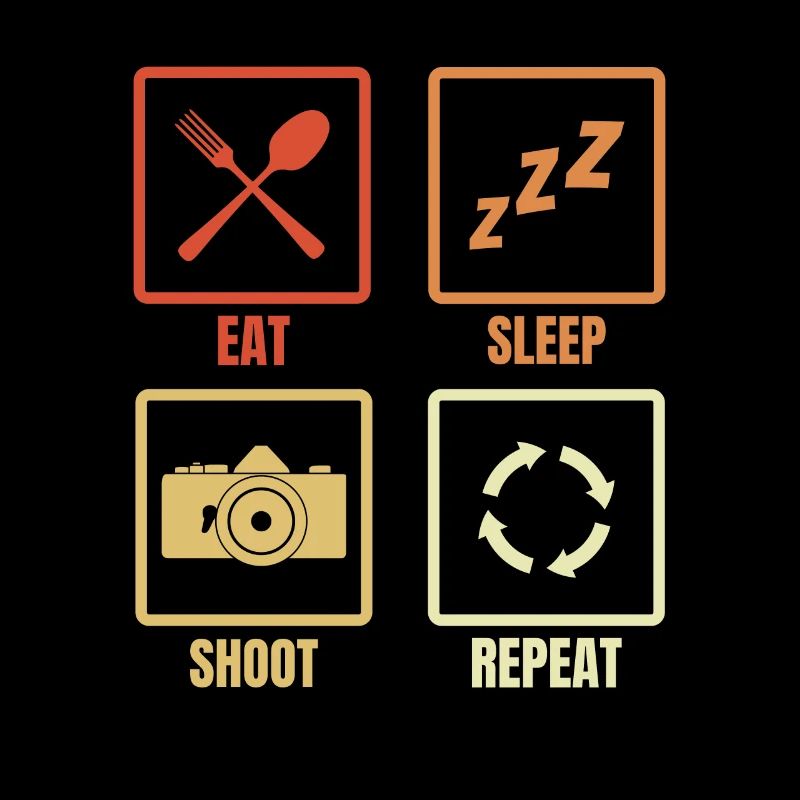 Eating Sleeping Photographing Repeating
