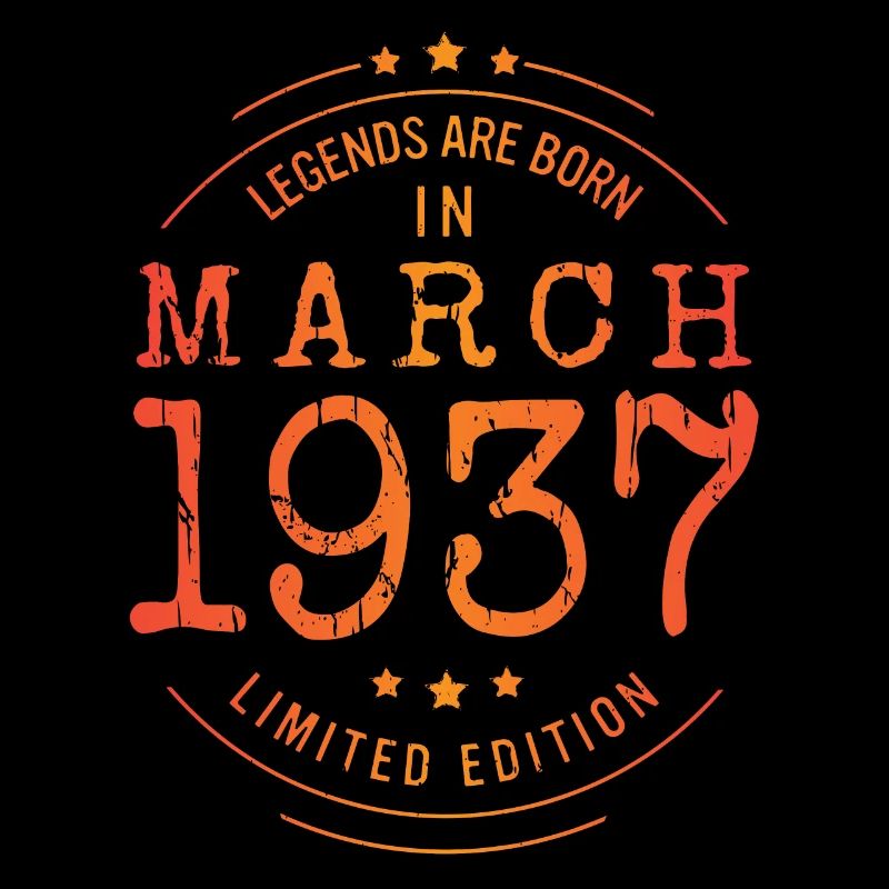 Anniversaire Mars 1937 Edition Limitée Millésime