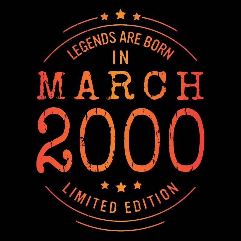 Birthday March 2000 Limited Edition Vintage