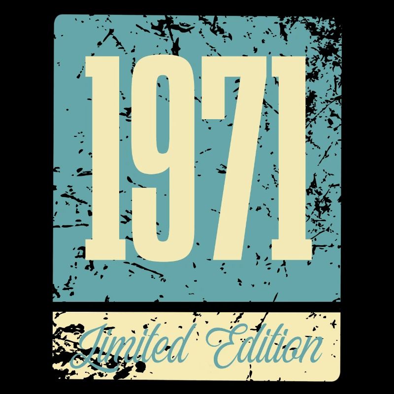 1971 Né Anniversaire Année de naissance