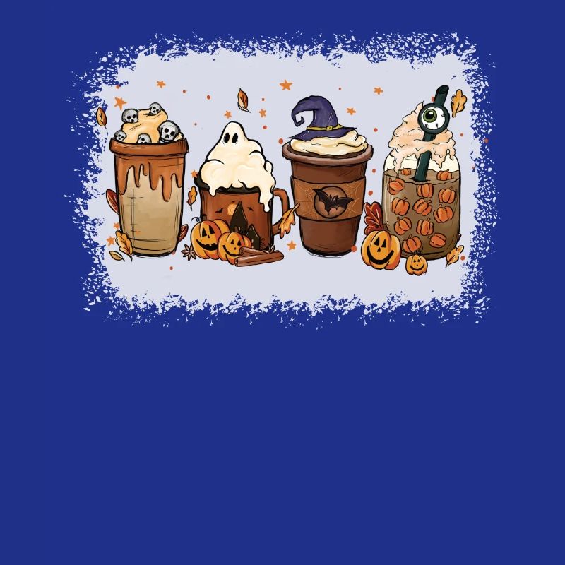 Coupe de chocolat chaud d’automne Halloween