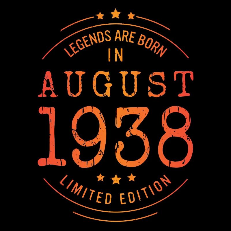 Anniversaire août 1938 Edition Limitée Millésime