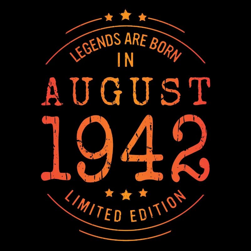 Anniversaire Août 1942 Edition Limitée Millésime
