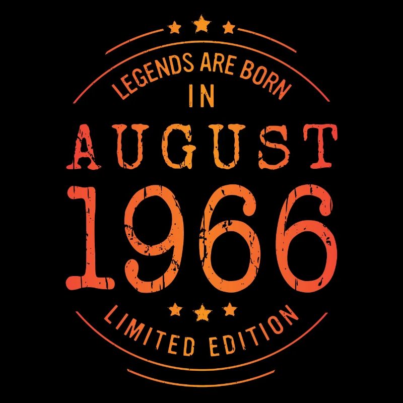 Anniversaire Août 1966 Edition Limitée Vintage