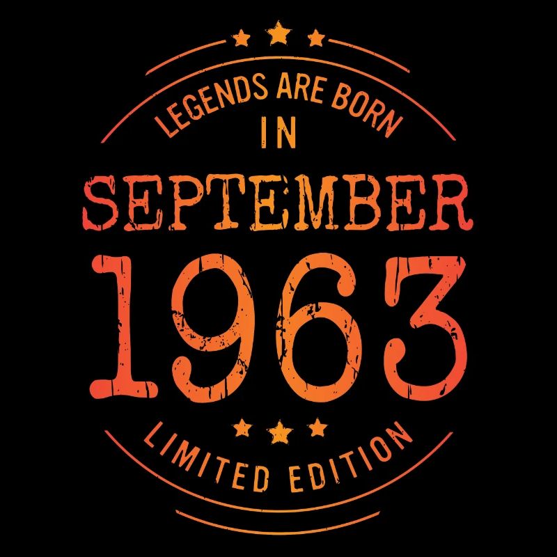 Anniversaire Septembre 1963 Edition Limitée Millésime