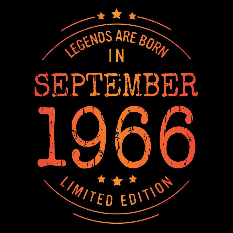Anniversaire Septembre 1966 Edition Limitée Vintage