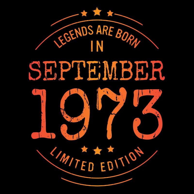 Anniversaire Septembre 1973 Edition Limitée Millésime