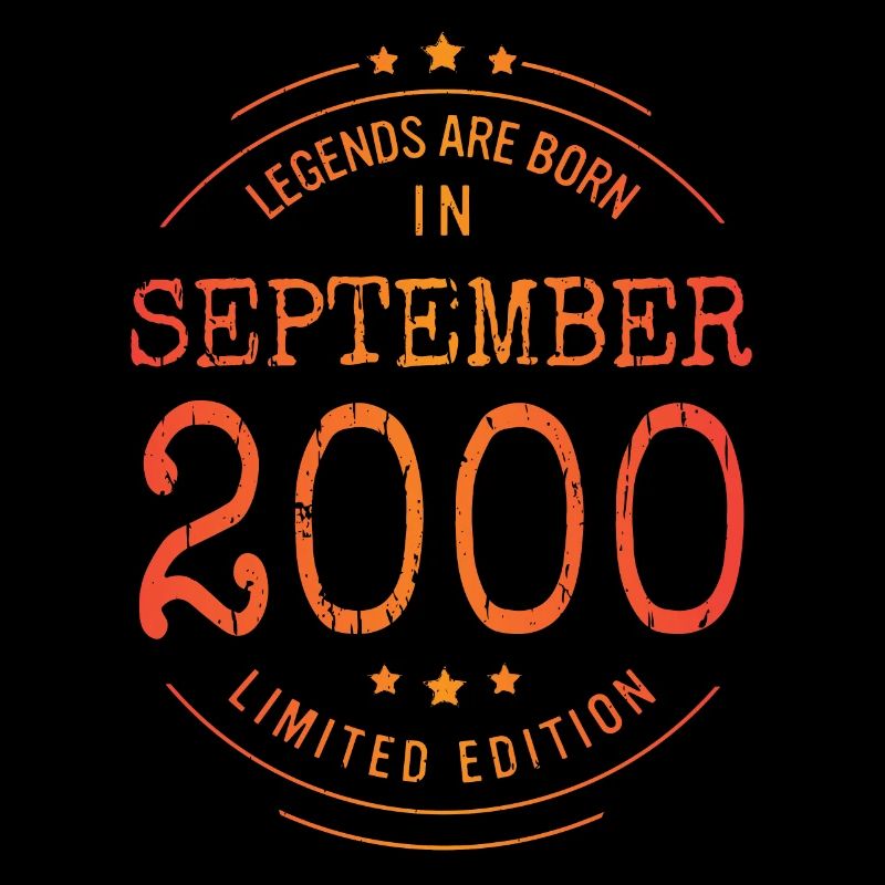 Geburtstag September 2000 Limited Edition Vintage