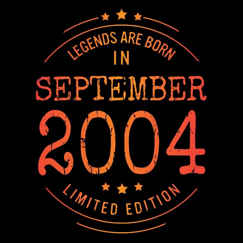 Geburtstag September 2004 Limited Edition Vintage