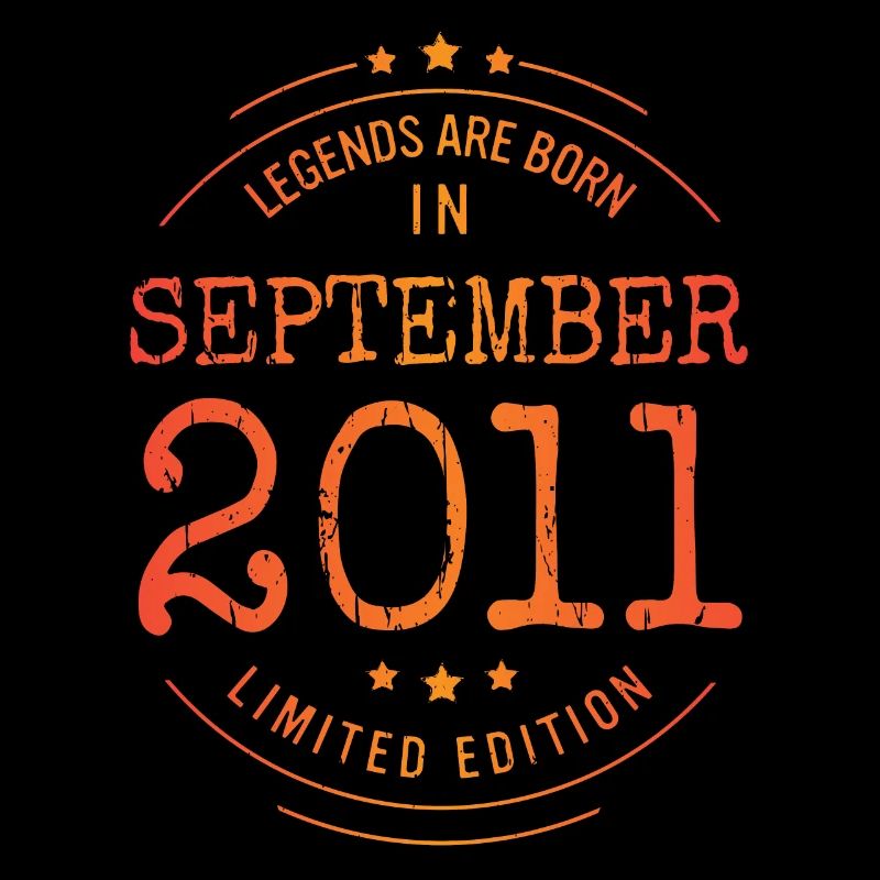 Geburtstag September 2011 Limited Edition Vintage