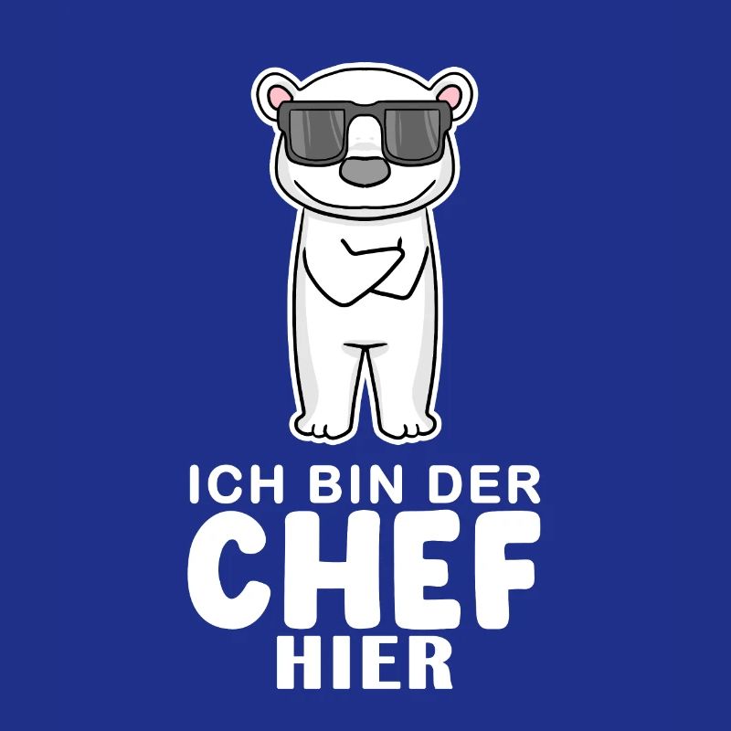 Cool Eisbär Chef Spruch