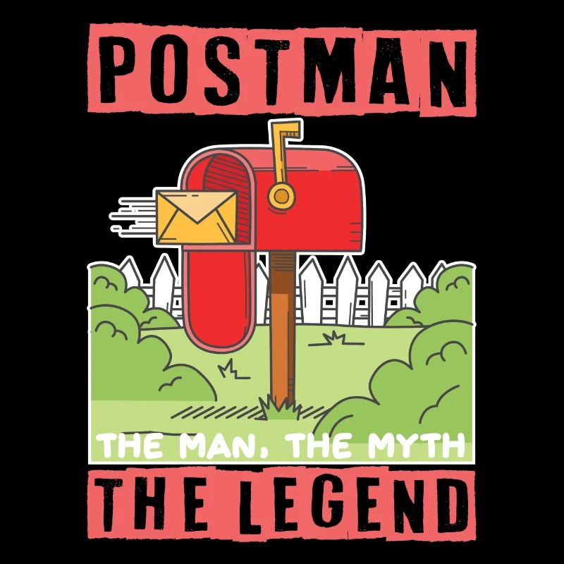 Postman ein Mann ein Mythos eine Legende- Postbote