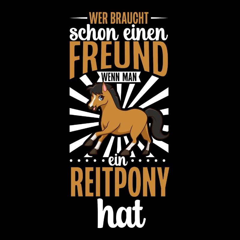 Wer braucht schon einen Freund - Reitpony