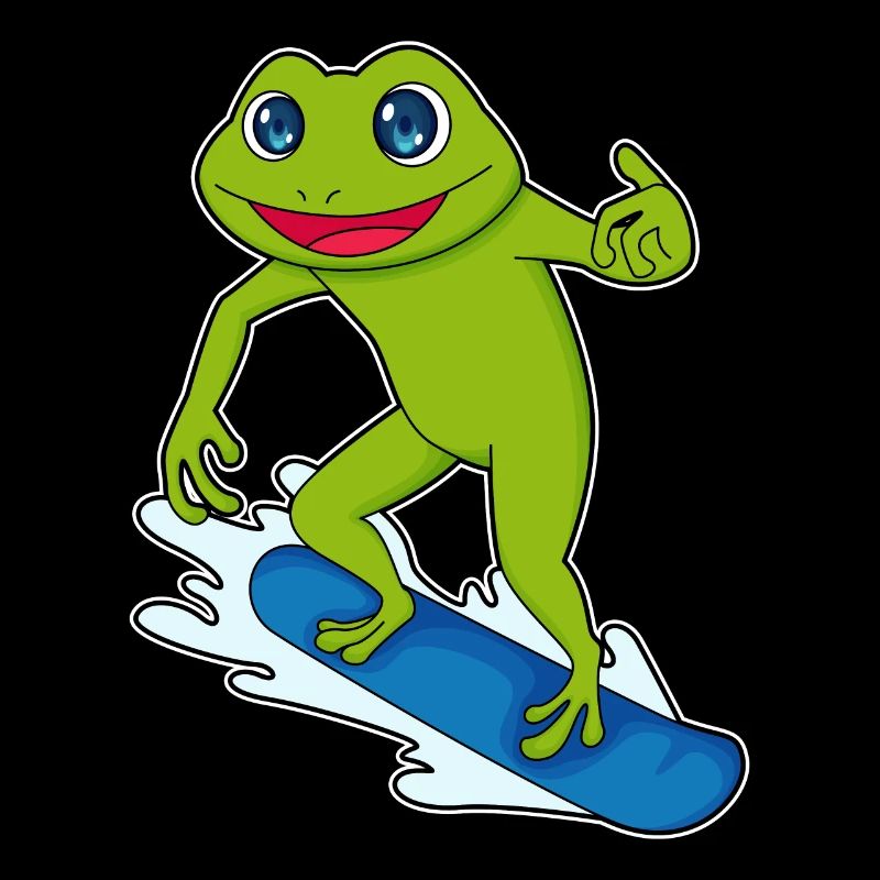 Frog Snowboarder Snowboard