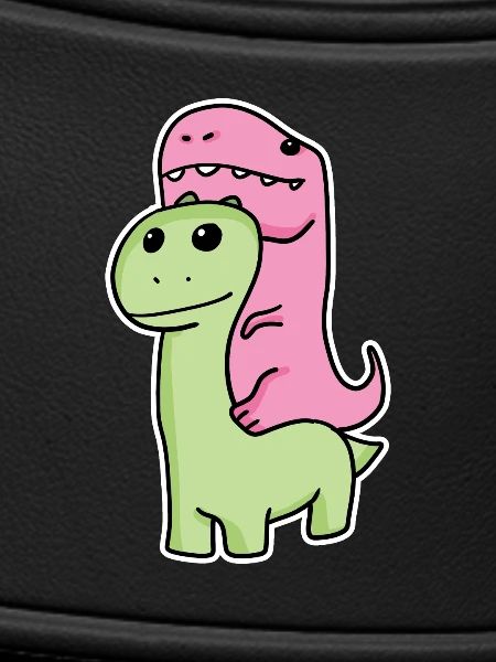 Two dinosaurs