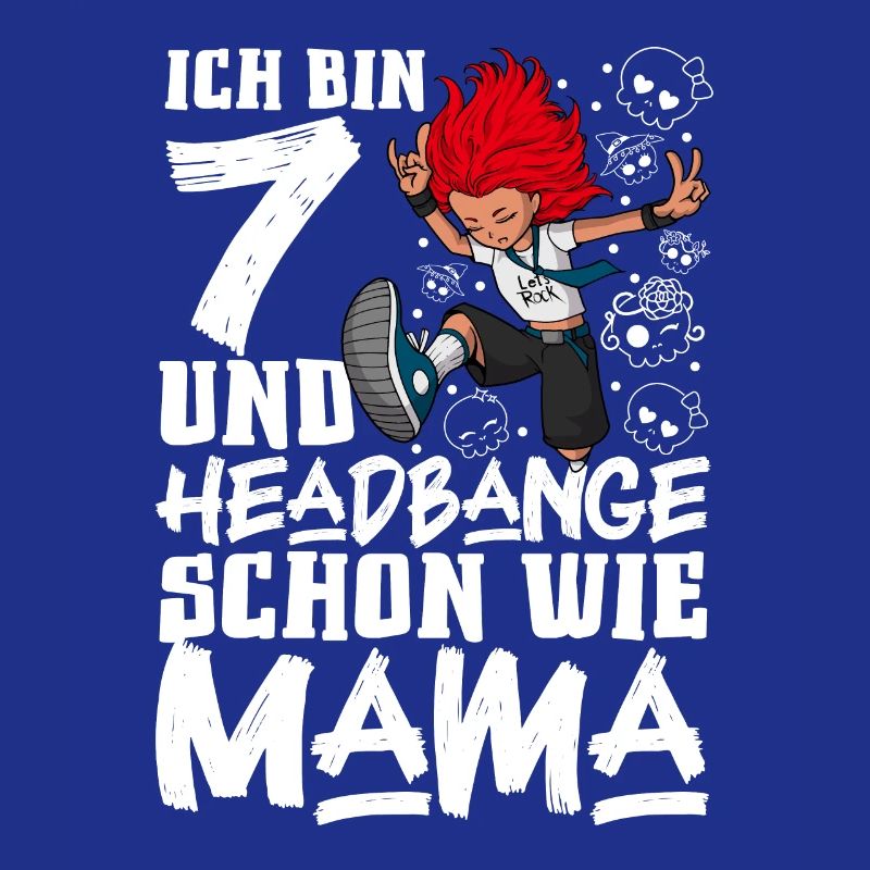 Ich bin 7 - Mädchen Rocker
