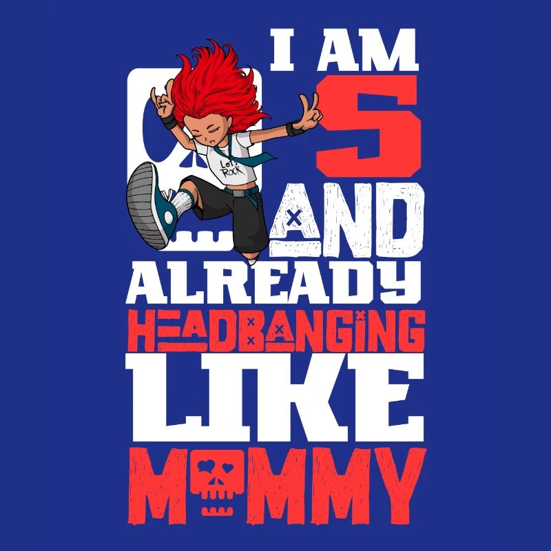 Ich bin 5 - Mädchen Rocker