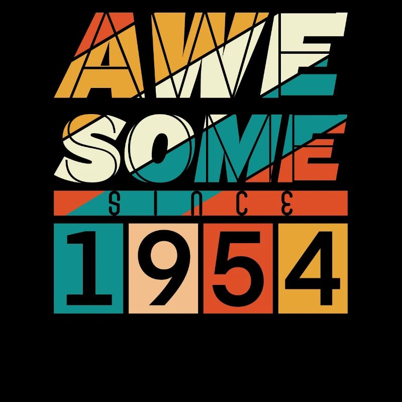 1954 Naissance Anniversaire Année de naissance millésime