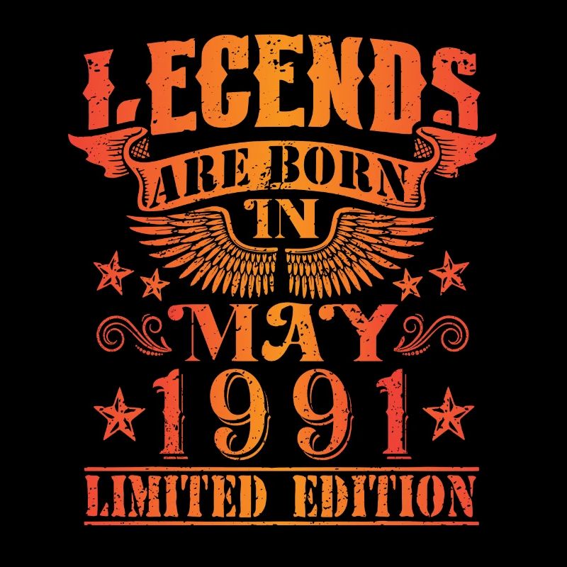 Geburtstag Mai 1991 Limited Edition Vintage