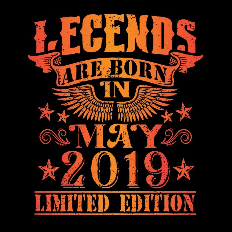Birthday May 2019 Limited Edition Vintage