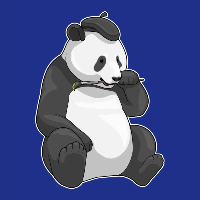 Panda Painter Brush