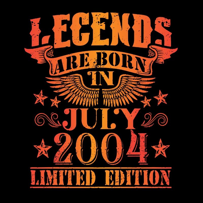 Geburtstag Juli 2004 Limited Edition Vintage