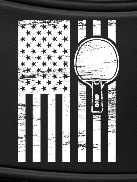 Ping Pong US Flag