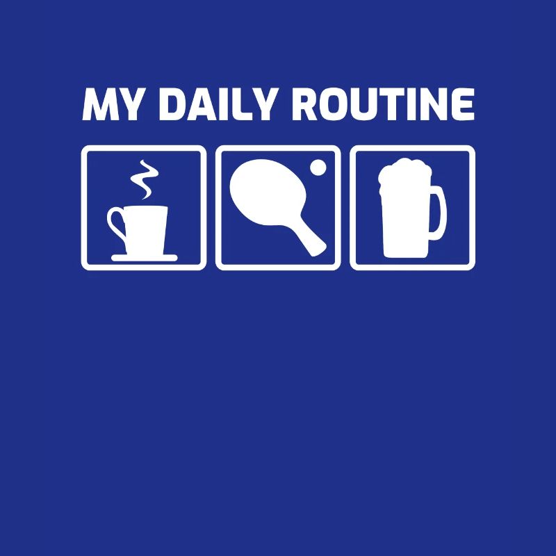 Table tennis routine