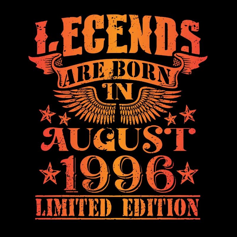 Geburtstag August 1996 Limited Edition Vintage
