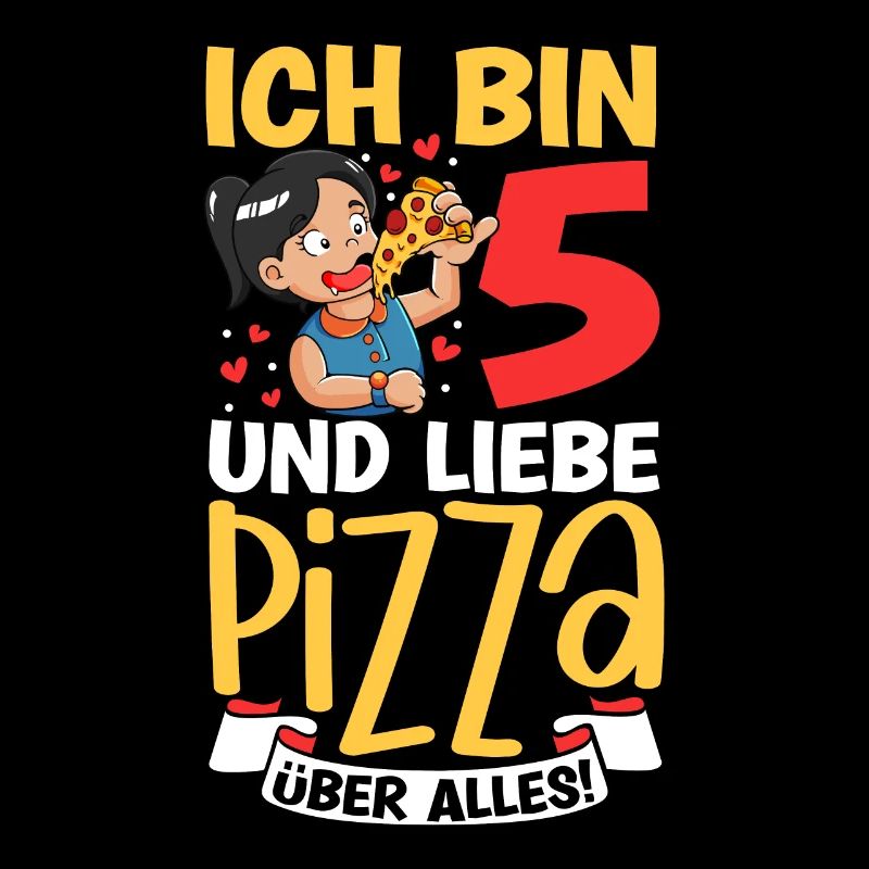 Ich bin 5 - Mädchen Pizza
