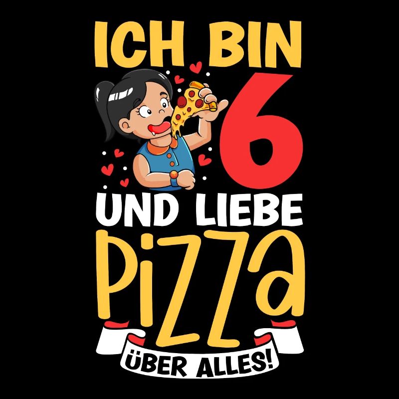 Ich bin 6 - Mädchen Pizza